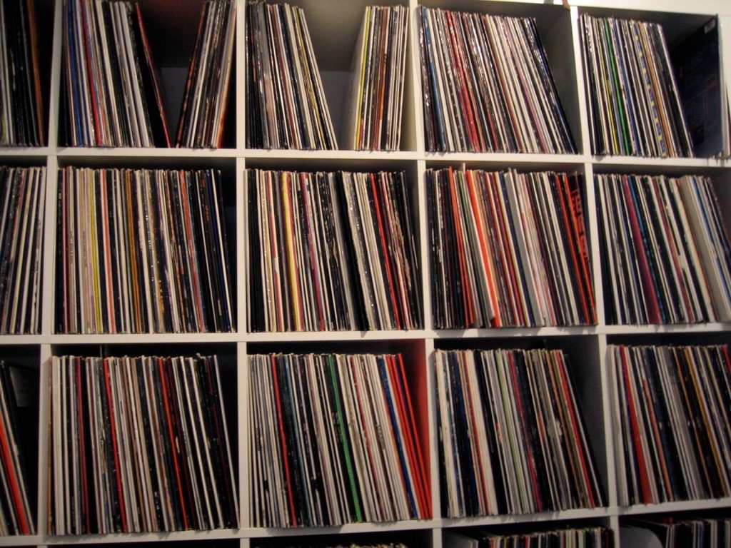 Schallplatten Sammlung Groß